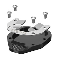 NICECNC - Placa de Extensión de Soporte Lateral de Aluminio CNC para Yamaha Tenere 700 World Raid 2022-2023