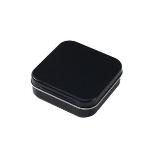 Custom Logo 72*72*22 Mm Small Square Tin <b>Box</b> Metal <b>Box</b> Packing <b>Box</b> for Candy Jewelry - Product Image 3