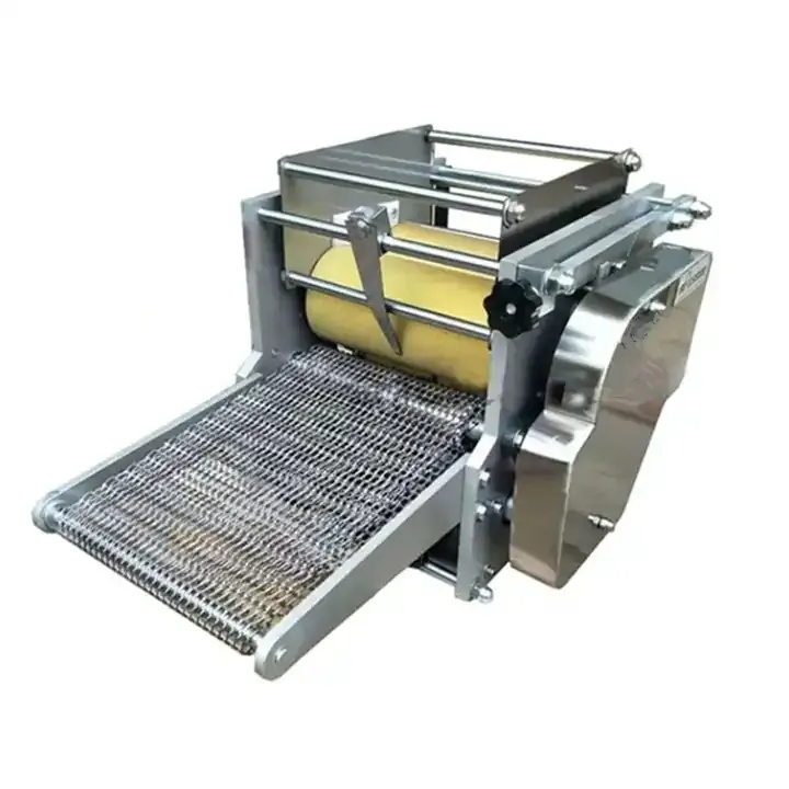 Máquinas industriales para hacer tortillas Máquina para hacer Burrito antiadherente Arepa Pizza Masa Equipo de cocina Acero inoxidable 304