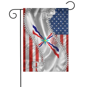 Bandera de Jardín de Doble Cara con Diseño Exquisito de Asiria, 12x18 Pulgadas, Banderas Pequeñas para Exteriores, Decoraciones para Fiestas al Aire Libre - Product Image 3