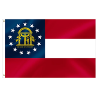 Drapeaux de l'État du Colorado 3x5FT en polyester avec œillets métalliques pour fêtes, défilés, événements sportifs, décorations extérieures
