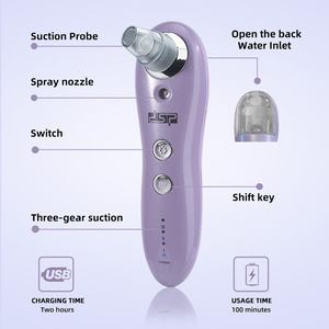 Dsp <b>Vacuum</b> <b>Blackhead</b> <b>Remover</b> Electric Rechargeable For Face With Usb Charging - Product Image 5