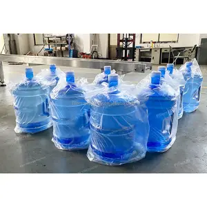 20 litros 20L Cubo embotellado 5 galones Línea de llenado de agua/5 galones Cubo Tambor Tarro 5 galones