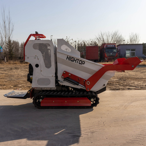 500kg Briggs & Stratton Mini Site Dumper Mini Transporter Track Carrier <span class=keywords><strong>Carretilla</strong></span> Mini Dumper con basculante hidráulico - Product Image 4