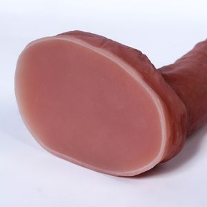 突き刺す7.28インチファッション女性の大人のおもちゃシリコン巨大でリアルな大きな吸盤ディルド女性のオナニーのための大人の製品 - Product Image 4