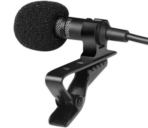Mini Tie-clip Condenser Miniature Lavalier Microphone Microfone Light-weight,condenser Microphone Professional <strong>Mic</strong> 35HZ-18KHZ - Product Image 3