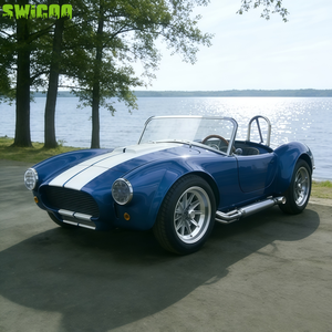 SWICOO 2200W Mini Hotrod, voiture électrique <span class=keywords><strong>Cobra</strong></span> pour enfant, mini voiture <span class=keywords><strong>Cobra</strong></span> performante, voiturette de golf 2 places - Product Image 2