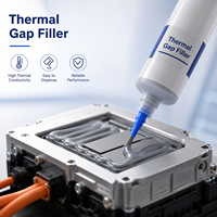 Matériau d'interface thermique, gel de silicone conducteur thermique pour applications à haute température