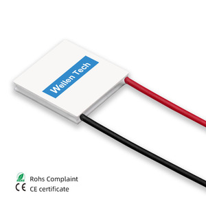 Bộ Kit Tế bào Nhiệt Điện Đôi TEC, Mô-đun Nhiệt Điện Mini Làm Nóng/Làm Mát Hình Tròn, Loại Tấm Silicon - Product Image 3