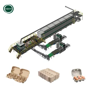 abfallpapier-pulpenherstellungsmaschine für ei-kartons abfallpulpe papier recyclinglinie ei-kartons für hühnerei-maschine