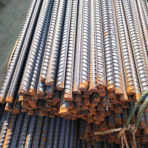Prix de gros d'usine ASTM A615 Gr40 Gr60 HRB400 filetage anti-corrosion barres d'armature en acier au carbone - Product Image 1