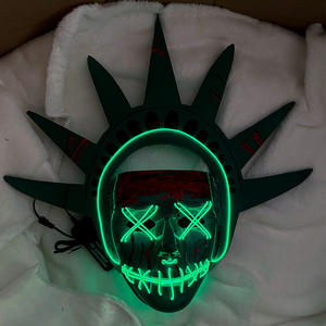 BAIGE gros Statue lumineuse de la liberté Cosplay Prop Halloween <span class=keywords><strong>masque</strong></span> Performance porter pour les spectacles sur scène - Product Image 2