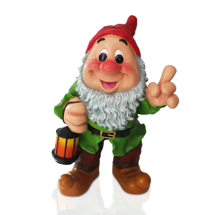 Fairy tale dwarf gnomes Figurines/ statue/sculpture for home decoration gifts
