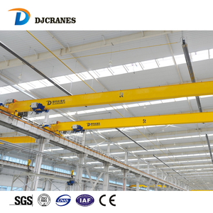 20 tấn tiêu chuẩn cao EOT <span class=keywords><strong>Crane</strong></span> trên không Nhà cung cấp với 25m nâng chiều cao trang bị động cơ động cơ PLC bánh du lịch cầu Trục - Product Image 6