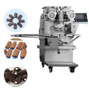 Extrusora Industrial Automática para <span class=keywords><strong>Fig</strong></span> Newton, Máquina Comercial para Hacer Galletas Rellenas de Figo, Alta Productividad, 220V, Grado Alimenticio - Product Image 2