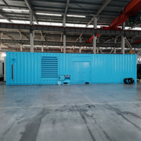 Groupe électrogène diesel à refroidissement par eau 1000 1100 1200 1500 KVA 50/60Hz avec ATS pour centrale électrique