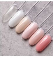 Vernis à ongles en gel de base en caoutchouc 36 couleurs, logo personnalisé, haute qualité, UV LED, vernis à ongles en gel de base en caoutchouc nude