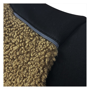 맞춤형 셰르파 양털 재킷 하이브리드 니트 재킷 후드가있는 남성 재킷 - Product Image 5