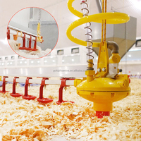 Régulateur de pression d'eau pour poulets et poussins QA, système de ligne d'abreuvement, équipement avicole pour l'élevage