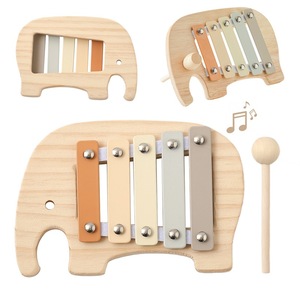 Juguete Educativo <span class=keywords><strong>de</strong></span> Madera para Bebés, Piano <span class=keywords><strong>de</strong></span> Percusión con Forma <span class=keywords><strong>de</strong></span> Elefante, Piano <span class=keywords><strong>de</strong></span> Pulgar Inteligente para Escuchar, <span class=keywords><strong>Ejercicio</strong></span> <span class=keywords><strong>de</strong></span> Dedos para Niños - Product Image 3