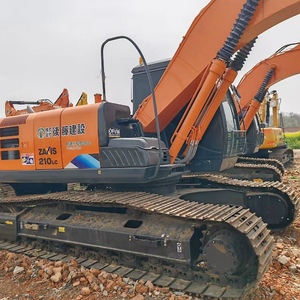 Prix le plus bas : Excavatrice d'occasion Hitachi ZX210 à vendre – Machine d'excavation hydraulique sur chenilles - Product Image 5