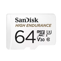 Carte mémoire SanDisk 100% originale 100 Mo/s SDSQQNR 64 Go Haute Endurance