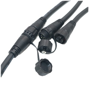 T cabang tipe T Terminal cepat blok IP68 kawat konektor tahan air listrik lampu luar ruangan 5 Pin konektor Led - Product Image 5