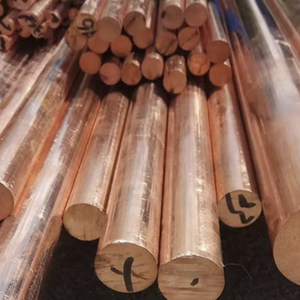 Suministro del sitio de fabricación Barra redonda de cobre de 10mm <span class=keywords><strong>Ideal</strong></span> para fabricación de metal - Product Image 1