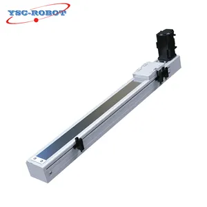 YCB5 100Mm Slag Riem Aangedreven Speedy Stofdicht Elektrische Lineaire Actuator Ac Servo Motor