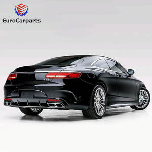 ชุดแต่งตัวถังรถยนต์สำหรับ <span class=keywords><strong>Mercedes</strong></span> S Class <span class=keywords><strong>Coupe</strong></span> รุ่น C217 W217 S217 S500 <span class=keywords><strong>S350</strong></span> ปี 2014-2020 อัพเกรดเป็นรุ่น S65 <span class=keywords><strong>Coupe</strong></span> - Product Image 6