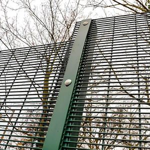 Chiaro vista 358 Anti-salita rete in acciaio recinzione di alta sicurezza 2M <span class=keywords><strong>giardino</strong></span> recinzione con filo spinato pannelli di recinzione 3D Anti-salita - Product Image 5