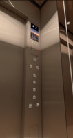 Ascenseur de villa moderne de style chinois haut de gamme avec traction AC sans engrenages, revêtement de sol en PVC et construction en acier inoxydable