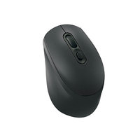 Mouse Factory MW-072U, nirkabel hitam penuh 2.4Ghz optik USB Mouse 4D diskon besar untuk PC Notebook Macbook untuk gaya jari