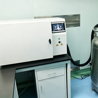 Congelador Criogénico Programable de Bajo Ruido, 83 kg, Equipo de Congelación de Laboratorio con Nitrógeno Líquido y Tubos de Vacío