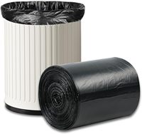 Revêtements de poubelle PE robustes grands sacs à ordures de construction en plastique noir jetables sacs à ordures sacs à ordures en gros