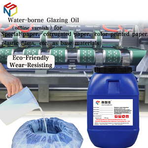 <span class=keywords><strong>Barniz</strong></span> Acrílico de Alto Brillo en Línea, Ecológico, No Tóxico, a Base de Agua, para Impresión de Embalajes de Papel Industrial - Product Image 1