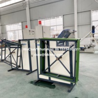 Hdpe פתיתי pet עשה מברשת נימה שחול קו פוליאסטר multifilament חוט מכבש מטאטא נימה ביצוע מכונת