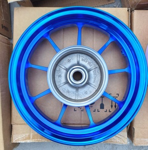 Nuevas Ruedas de Aluminio Grabadas con CNC Giorno para Scooter de 12 Pulgadas, Modificación Ligera, Personalizadas, Resistentes al Clima Tropical - Product Image 2
