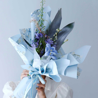 Fresh Natural Forest Festival Atmosphere Fairy Garden LOVE Flower Wrapping Paper Elegant Natural Paper & Paperboards Decoration