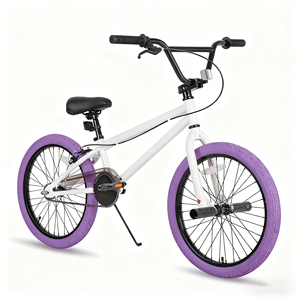 Bicicletas BMX 20 "24" Bicicletas para niños mayores Niñas y ciclistas de nivel principiante 2 clavijas Múltiples colores <span class=keywords><strong>Wheelie</strong></span> para Freestyle Street - Product Image 1