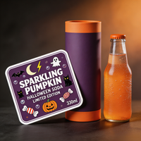 Étiquettes d'Halloween personnalisées, autocollants fantômes et citrouilles effrayants, autocollants adhésifs pour emballages commerciaux, bocaux, enveloppes