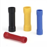Cosses de câbles isolées BV, connecteurs à sertir en cuivre, certifiés RoHS CE, A.W.G 2-22, accessoires de câblage, kit de jonction de câbles