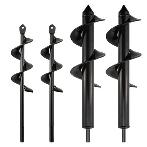 Kzd Ground <b>Drill</b> <b>Bit</b> 20 Cm Diameter High Carbon Steel Spiral Auger For Planting And Soil Loosening Manual Operation - Product Image 5