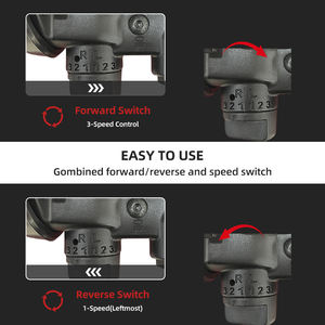 อะไหล่ปืนลมแรงบิดสูง ชุดเครื่องมือลมคอมโพสิต ประแจลม - Product Image 4