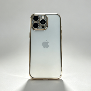 เคสใสเคลือบไฟฟ้าบางเฉียบขอบตรง - ใช้ได้กับ <span class=keywords><strong>iPhone</strong></span> 16, 15, 14 และ 13 Pro Max Series - Product Image 4
