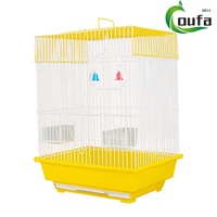 Vente directe d'usine, nouvelle conception, nichoir à oiseaux élégant, durable, facile à assembler, petit, léger, pour l'extérieur, cage à oiseaux