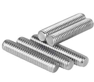 M6X40 bullone a perno completamente filettato <span class=keywords><strong>DIN</strong></span> <span class=keywords><strong>975</strong></span> 304 resistenza in acciaio inossidabile fornito direttamente dal produttore ferro zincato completamente - Product Image 4