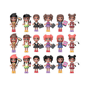 Sanat Oyuncakları Kidult Oyuncak Küçük Köşe Koleksiyon Bebekleri Kariyer Kızları 10 cm PVC ABS Aksiyon Figürü Aksesuarlı Açılış Kutusu - Product Image 2