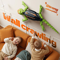 Gecko Robot de Control Remoto Infrarrojo Recargable, Juguete Robot que Escala Paredes, Bromas, Gecko Animal, Robot RC Interactivo para Niños