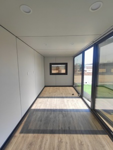 Luxury Apple Cabin Prefab <strong>House</strong> with Kitchen Bathroom for Hotel Glamping Backyard Office Villa - Product Image 5